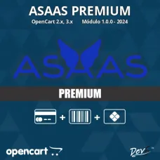 Pagamento Asaas Premium (Transparente e Pix QR)