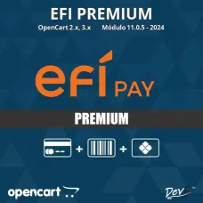 Pagamento Efi/Gerencianet Premium (Transparente e Pix QR)