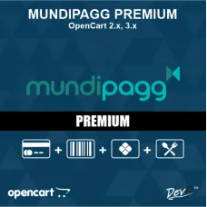Pagamento Mundipagg Premium (Transparente, Pix QR, Voucher)