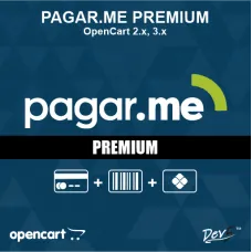 Pagamento Pagar.me Premium (Transparente, Pix QR)