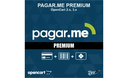 Pagamento Pagar.me Premium (Transparente, Pix QR)