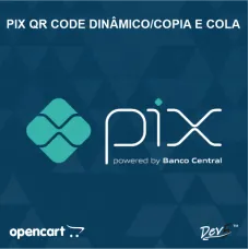 Pagamento Pix QR Code Dinâmico/Copia e Cola