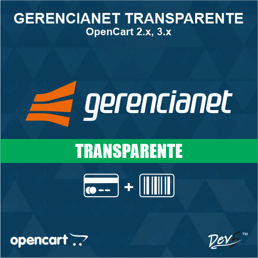 OpenCart Brasil - Pagamento Transparente Getnet API
